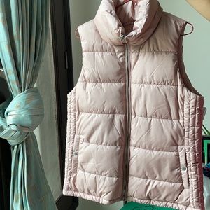 Old Navy blush pink puff jacket